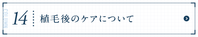 植毛後のケアについて